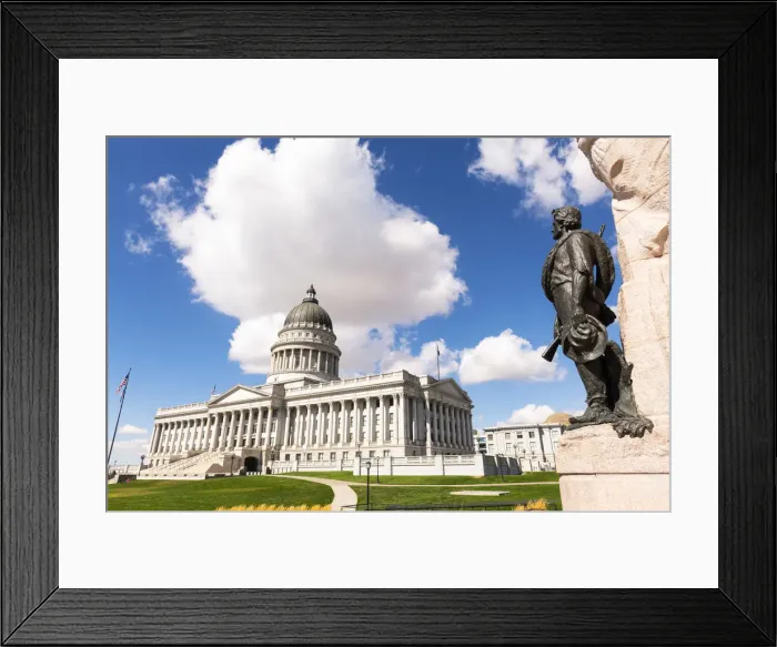 Framed Print : State Capital building, Salt Lake City, Utah, USA Framed Print : State Capital building, Salt Lake City, Utah, USA