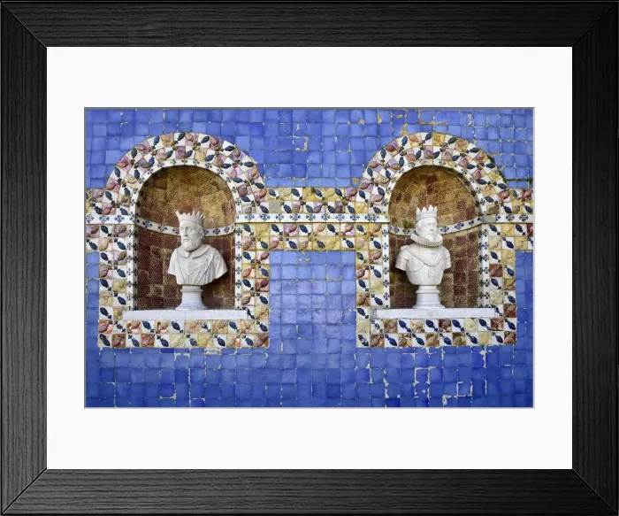 Framed Print : The Gallery of Kings. Palacio dos Marqueses de Fronteira (Palace of the Marquises Framed Print : The Gallery of Kings. Palacio dos Marqueses de Fronteira (Palace of the Marquises