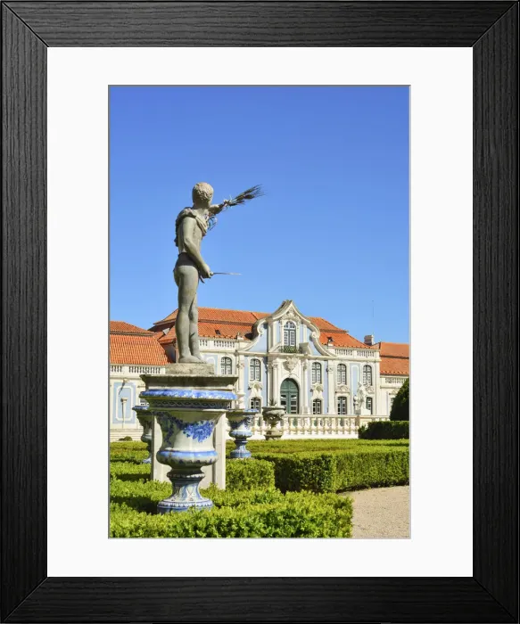 Framed Print : The Queluz National Palace (Palacio Nacional de Queluz), dating back to the 18th century