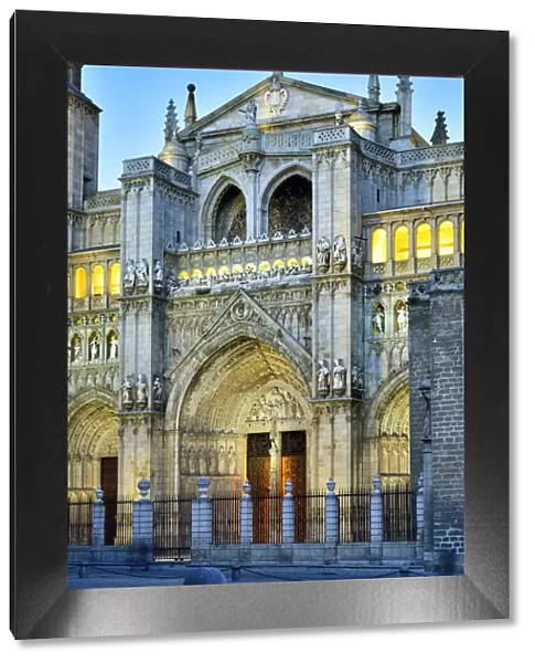 The Catedral Primada (Primate Cathedral of Saint Mary of Toledo), dating back to the