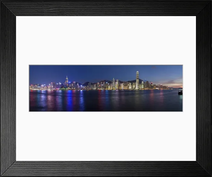 Framed Print : Skyline of Central, Hong Kong Island, from Victoria Harbour, Hong Kong, China, Asia Framed Print : Skyline of Central, Hong Kong Island, from Victoria Harbour, Hong Kong, China, Asia