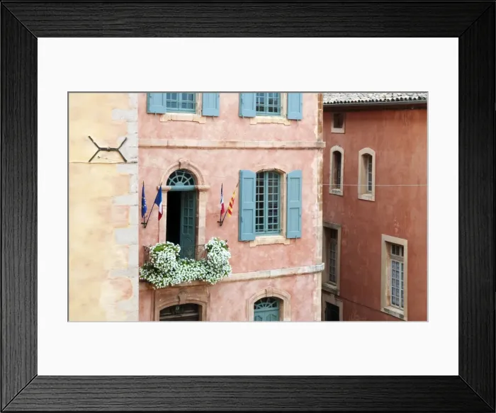 Framed Print : Roussillon, Provence, France Framed Print : Roussillon, Provence, France
