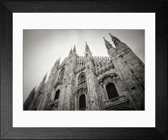 Framed Print : Italy, Lombardy, Milan, Piazza Duomo, Duomo cathedral, defocussed Framed Print : Italy, Lombardy, Milan, Piazza Duomo, Duomo cathedral, defocussed