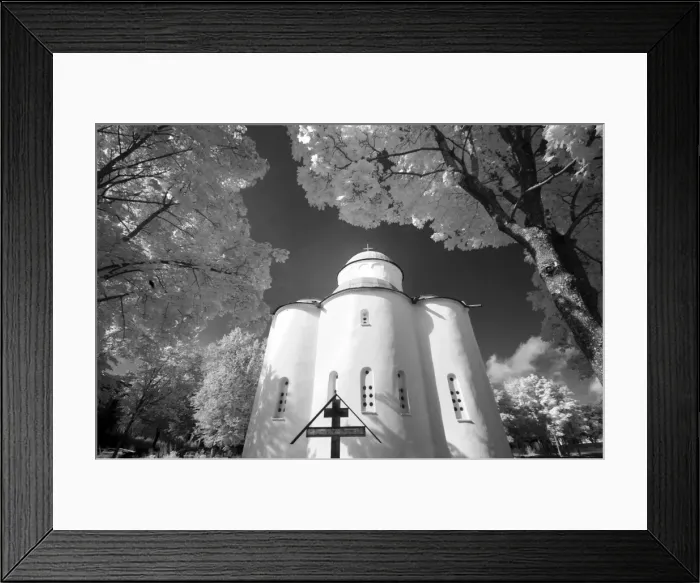 Framed Print : Infrared image of the Church of the Assumption of Our Lady, Uspensky Convent Framed Print : Infrared image of the Church of the Assumption of Our Lady, Uspensky Convent