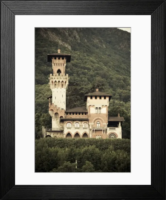 Framed Print : Switzerland, Ticino, Lake Lugano, Lugano, lakefront villa, Paradiso Framed Print : Switzerland, Ticino, Lake Lugano, Lugano, lakefront villa, Paradiso