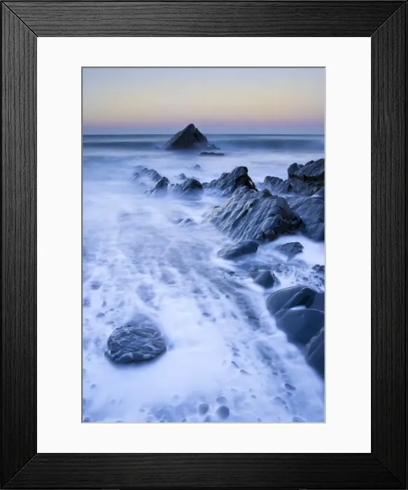 Framed Print : Sunrise at Sandymouth Bay, Cornwall, UK Framed Print : Sunrise at Sandymouth Bay, Cornwall, UK