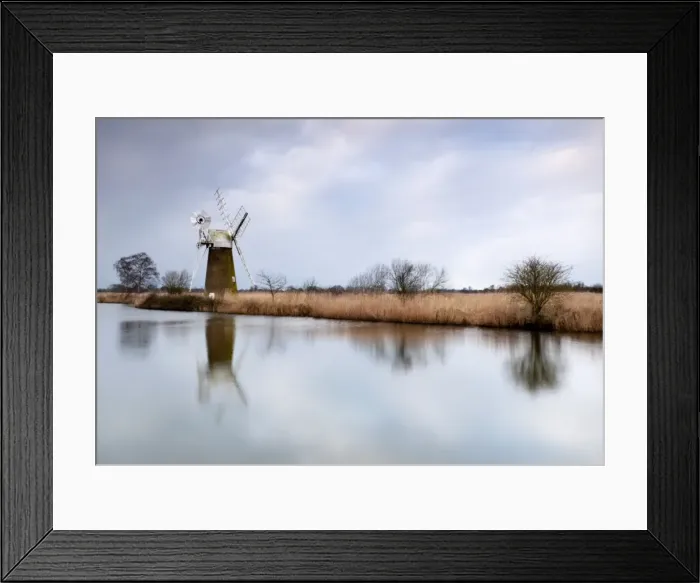 Framed Print : Turf Fen windmill, Norfolk, UK Framed Print : Turf Fen windmill, Norfolk, UK
