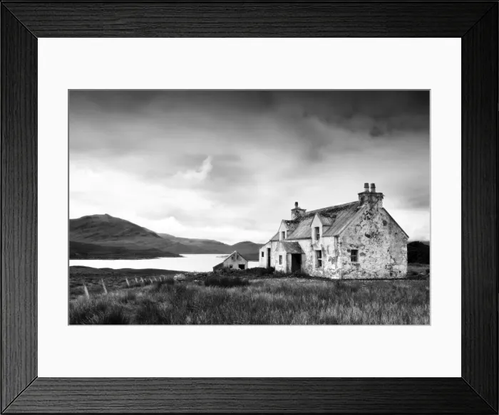 Framed Print : Deserted farm near Arivruach, Isle of Lewis, Hebrides, Scotland, UK Framed Print : Deserted farm near Arivruach, Isle of Lewis, Hebrides, Scotland, UK
