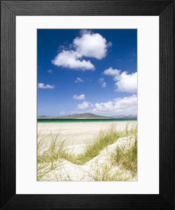 Framed Print : Seilebost beach, Isle of Harris, Hebrides, Scotland, UK