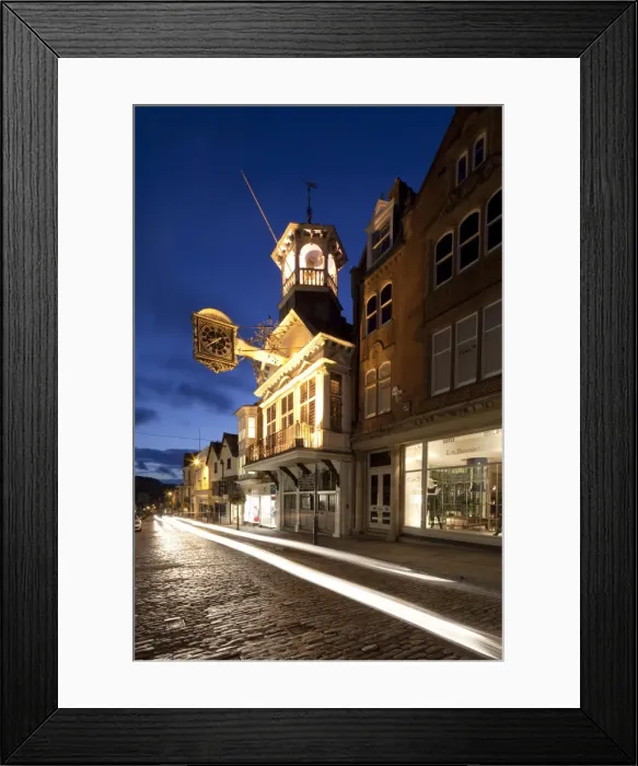 Framed Print : Guildhall, High Street, Guildford, Surrey, England