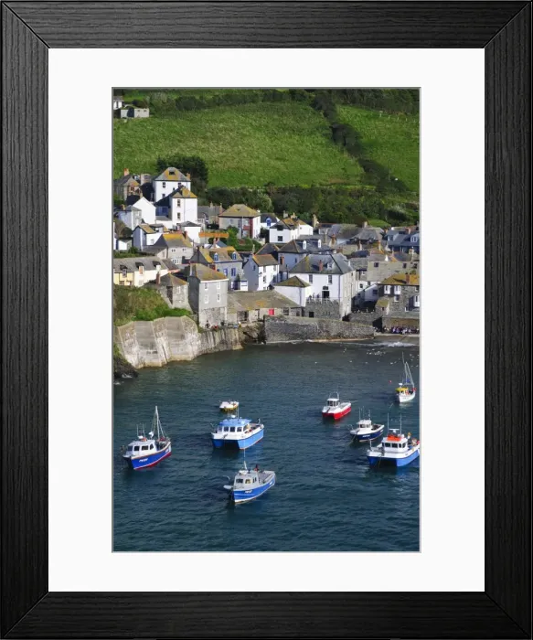 Framed Print : UK, England, Cornwall, Port Isaac Framed Print : UK, England, Cornwall, Port Isaac