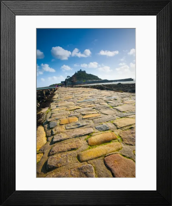 Framed Print : UK, England, Cornwall, St Michaels Mount Framed Print : UK, England, Cornwall, St Michaels Mount