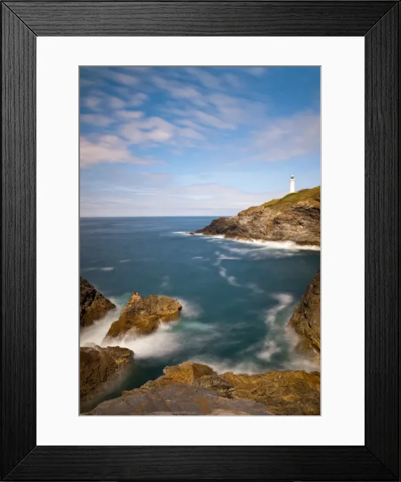 Framed Print : UK, England, Cornwall, Trevose Head Lighthouse Framed Print : UK, England, Cornwall, Trevose Head Lighthouse