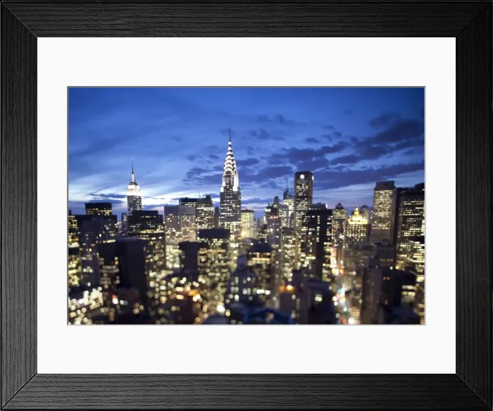 Framed Print : Chrysler Building & Midtown Manhattan Skyline, New York City, USA Framed Print : Chrysler Building & Midtown Manhattan Skyline, New York City, USA
