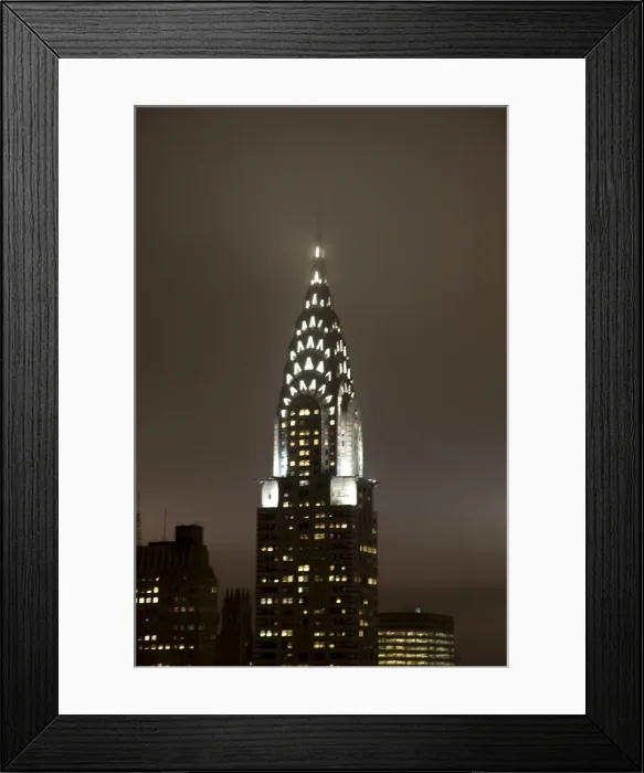 Framed Print : Chrysler Building & Midtown Manhattan Skyline, New York City, USA Framed Print : Chrysler Building & Midtown Manhattan Skyline, New York City, USA