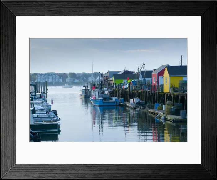Framed Print : USA, Maine, Portland, Widgery Wharf Framed Print : USA, Maine, Portland, Widgery Wharf