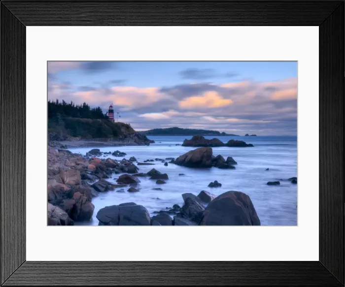 Framed Print : USA, Maine, Lubec, West Quoddy Lighthouse Framed Print : USA, Maine, Lubec, West Quoddy Lighthouse