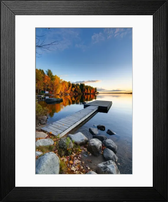 Framed Print : USA, Maine, Baxter State Park, Lake Millinocket Framed Print : USA, Maine, Baxter State Park, Lake Millinocket