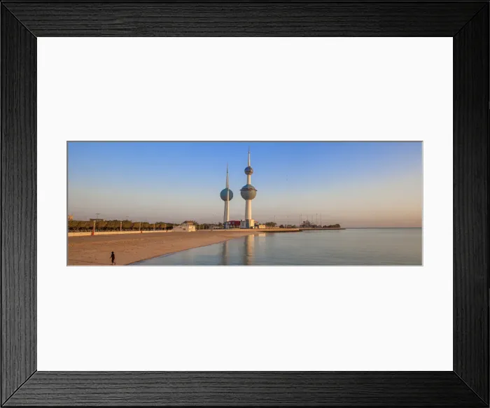Framed Print : Kuwait, Kuwait City, Kuwait Towers Framed Print : Kuwait, Kuwait City, Kuwait Towers