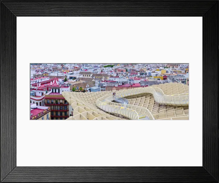 Framed Print : Spain, Andalucia, Seville Province, Seville, Plaza de la Encarnacion, Metropol Parasol Framed Print : Spain, Andalucia, Seville Province, Seville, Plaza de la Encarnacion, Metropol Parasol