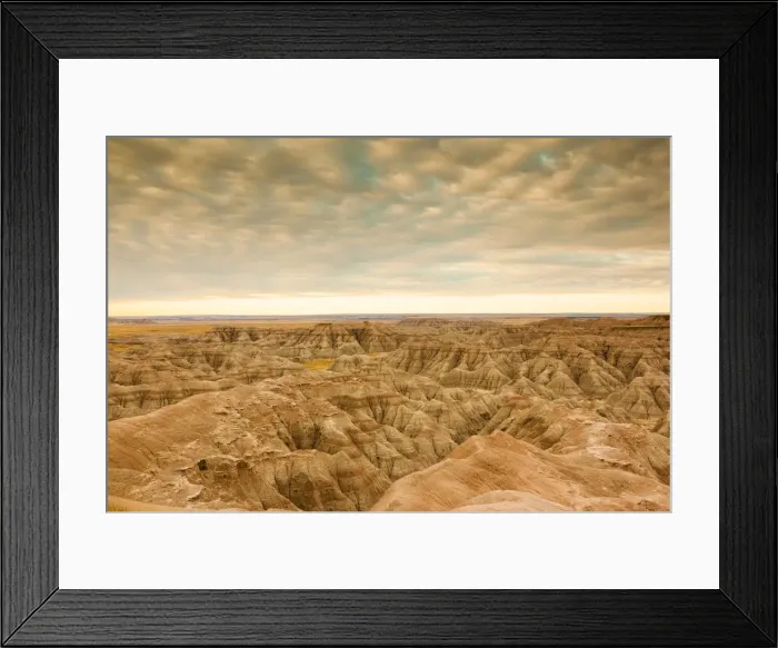 Framed Print : USA, South Dakota, Badlands National Park Framed Print : USA, South Dakota, Badlands National Park