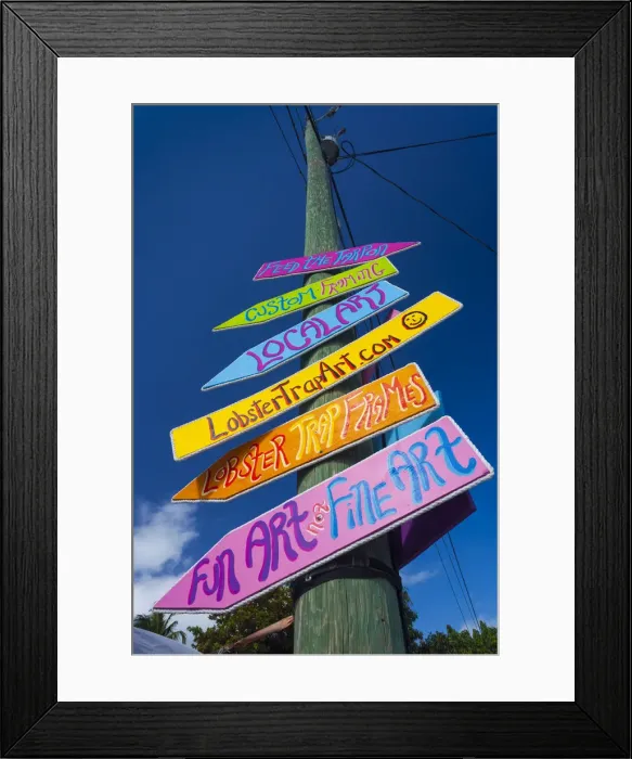 Framed Print : USA, Florida, Florida Keys, Islamorada, signage, Robbies Marina Framed Print : USA, Florida, Florida Keys, Islamorada, signage, Robbies Marina