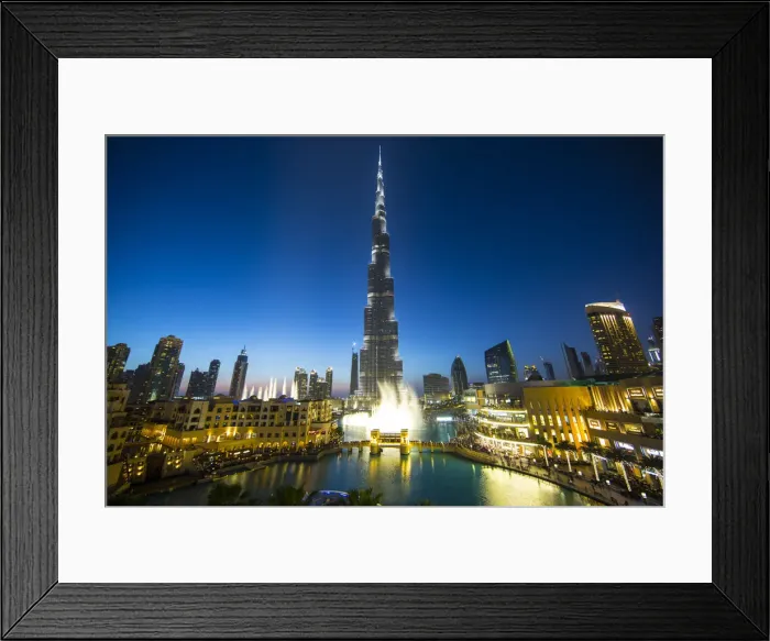 Framed Print : Burj Khalifa (worlds tallest building), Downtown, Dubai, United Arab Emirates Framed Print : Burj Khalifa (worlds tallest building), Downtown, Dubai, United Arab Emirates