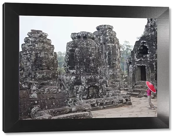 Cambodia, Siem Reap, Angkor Thom, Bayon Temple