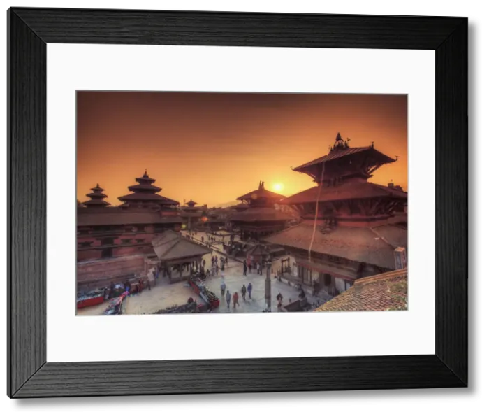 Framed Print : Nepal, Kathmandu, Patan (UNESCO Site) Framed Print : Nepal, Kathmandu, Patan (UNESCO Site)