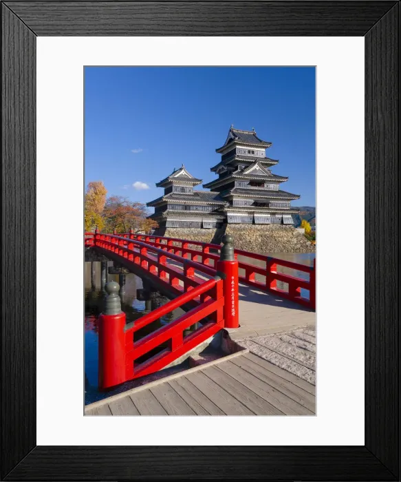 Framed Print : Japan, Central Honshu (Chubu), Nagano Prefecture, Matsumoto, Matsumoto-jo (Matsumoto Framed Print : Japan, Central Honshu (Chubu), Nagano Prefecture, Matsumoto, Matsumoto-jo (Matsumoto