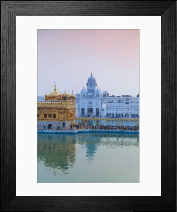 Framed Print : India, Punjab, Amritsar, The Harmandir Sahib, known as The Golden Temple Framed Print : India, Punjab, Amritsar, The Harmandir Sahib, known as The Golden Temple