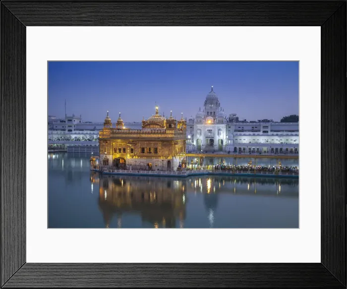 Framed Print : India, Punjab, Amritsar, The Harmandir Sahib, known as The Golden Temple Framed Print : India, Punjab, Amritsar, The Harmandir Sahib, known as The Golden Temple