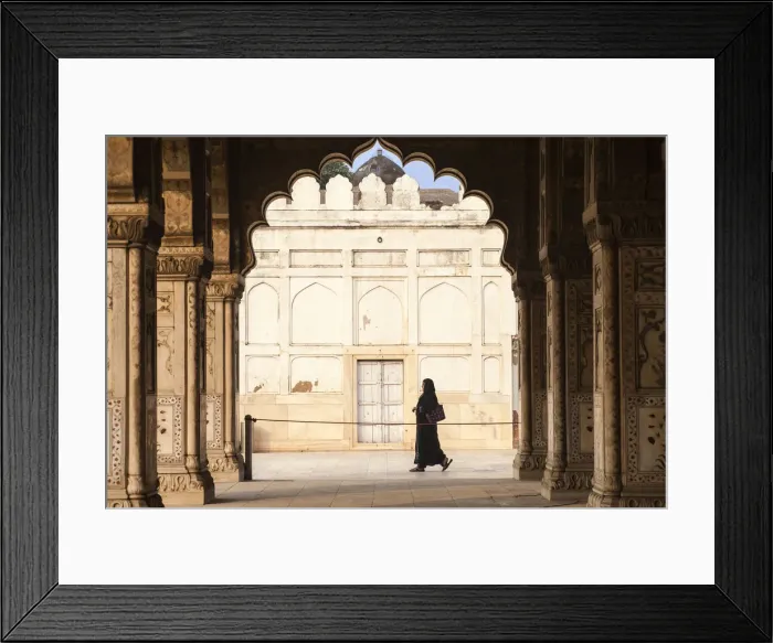 Framed Print : India, Delhi, Old Delhi, Red Fort, Diwan-i-Khas- hall of private audience Framed Print : India, Delhi, Old Delhi, Red Fort, Diwan-i-Khas- hall of private audience