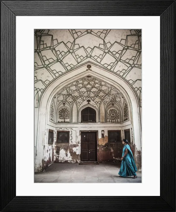 Framed Print : India, Delhi, Old Delhi, Red Fort, Hathi Pol (Elephant gate) Framed Print : India, Delhi, Old Delhi, Red Fort, Hathi Pol (Elephant gate)