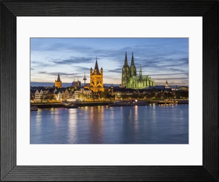 Framed Print : River Rhine, and Cathedral (Dom), Cologne (Koln), North Rhine Westphalia, Germany Framed Print : River Rhine, and Cathedral (Dom), Cologne (Koln), North Rhine Westphalia, Germany