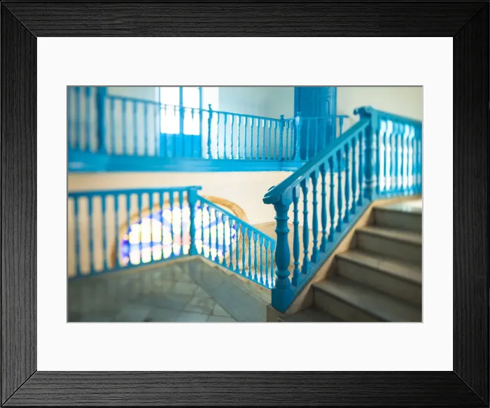 Framed Print : Staircase of a Casa in Habana Vieja, Havana, Cuba Framed Print : Staircase of a Casa in Habana Vieja, Havana, Cuba