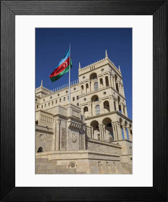 Framed Print : Azerbaijan, Baku, Government House, housing various state ministries of Azerbaijan Framed Print : Azerbaijan, Baku, Government House, housing various state ministries of Azerbaijan