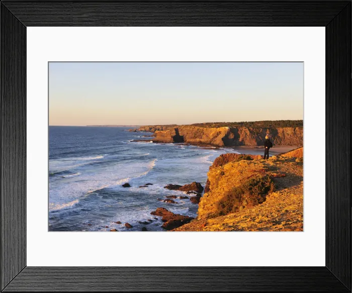 Framed Print : Odeceixe beach. Algarve, Portugal (MR) Framed Print : Odeceixe beach. Algarve, Portugal (MR)