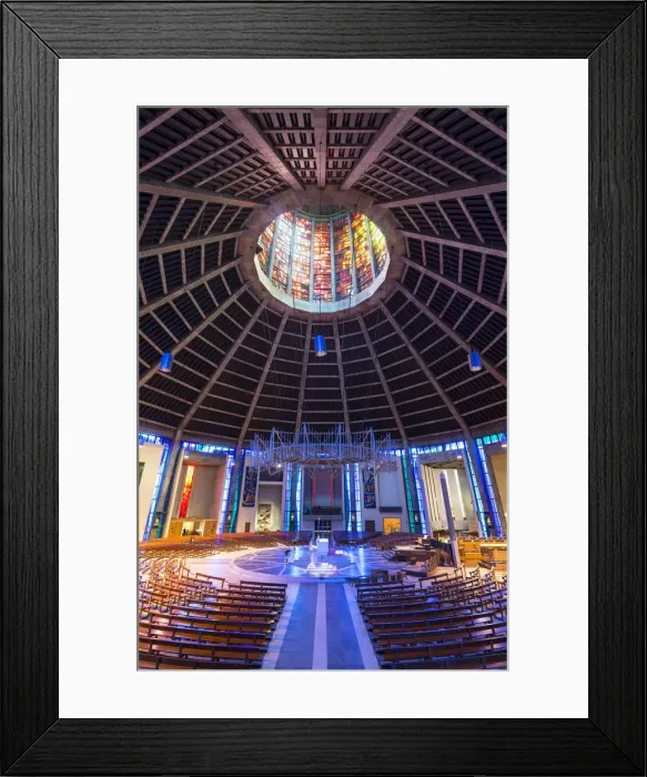 Framed Print : Europe, England, Lancashire, Liverpool, Metropolitan Cathedral of Liverpool Framed Print : Europe, England, Lancashire, Liverpool, Metropolitan Cathedral of Liverpool