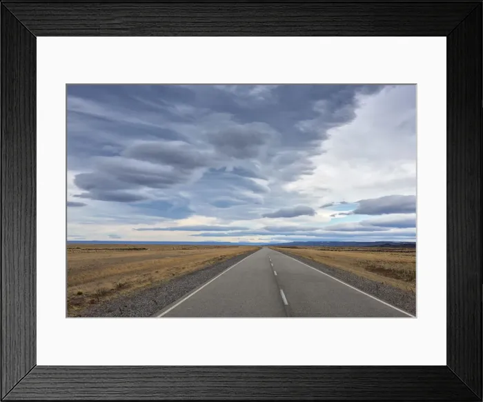 Framed Print : South America, Argentina, Chubut, Patagonia, Ruta 40 near Rio Mayo