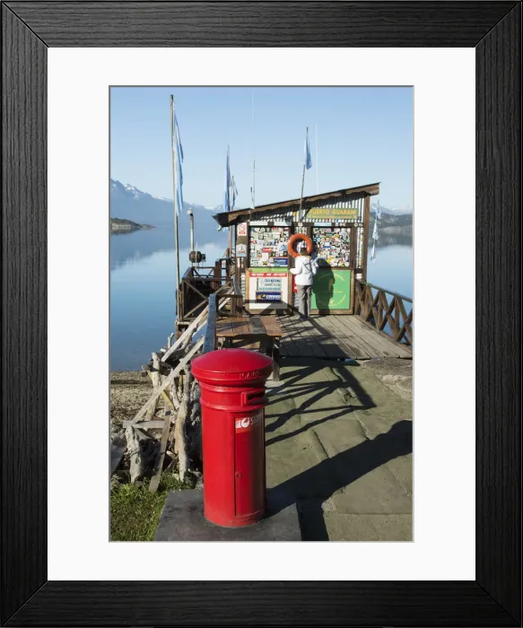 Framed Print : South America, Tierra del Fuego, Argentina, Ushuaia, Tierra del Fuego National Park