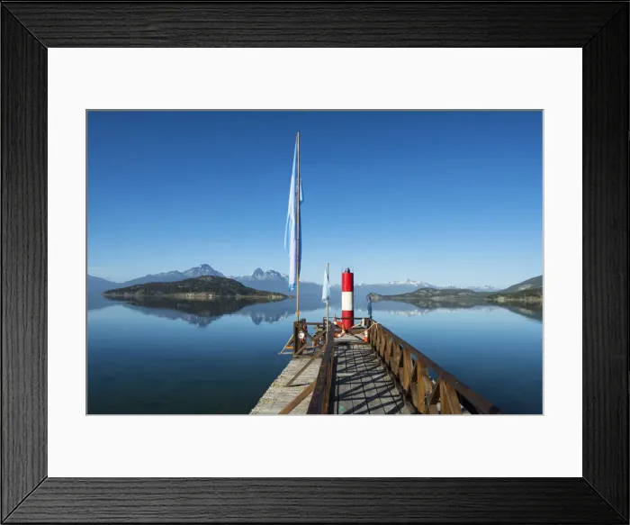 Framed Print : South America, Tierra del Fuego, Argentina, Ushuaia, Tierra del Fuego National Park