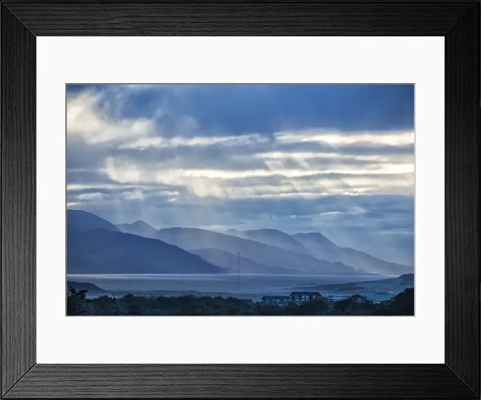 Framed Print : South America, Tierra del Fuego, Argentina, Beagle Channel landscape Framed Print : South America, Tierra del Fuego, Argentina, Beagle Channel landscape