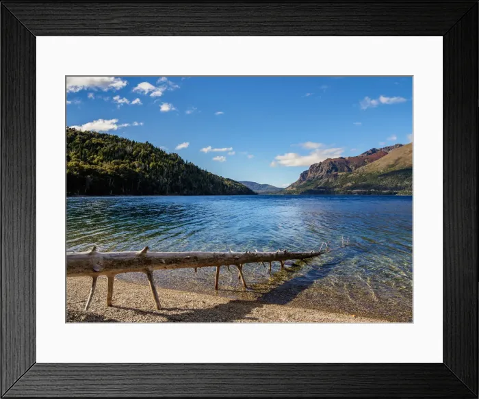 Framed Print : Munoz Beach, Gutierrez Lake, Nahuel Huapi National Park, Rio Negro Province, Argentina Framed Print : Munoz Beach, Gutierrez Lake, Nahuel Huapi National Park, Rio Negro Province, Argentina