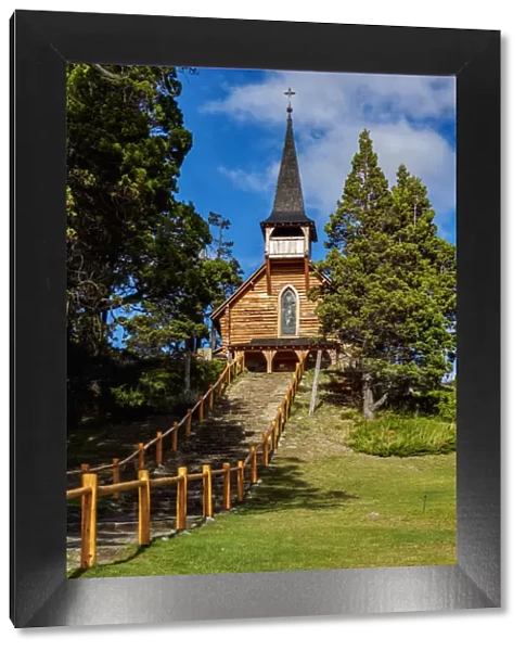 San Eduardo Church, Llao Llao, Nahuel Huapi National Park, Rio Negro Province, Argentina