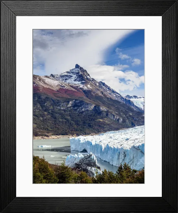 Framed Print : Perito Moreno Glacier, elevated view, Los Glaciares National Park, Santa Cruz Province Framed Print : Perito Moreno Glacier, elevated view, Los Glaciares National Park, Santa Cruz Province