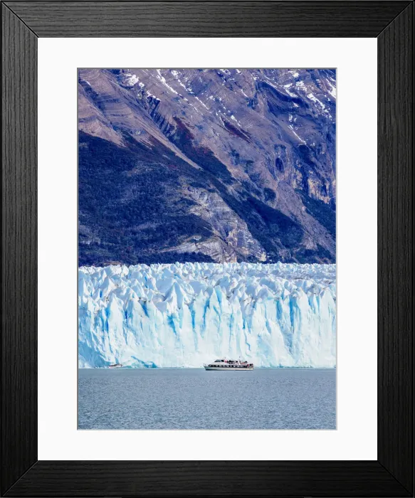 Framed Print : Perito Moreno Glacier, Los Glaciares National Park, Santa Cruz Province, Patagonia