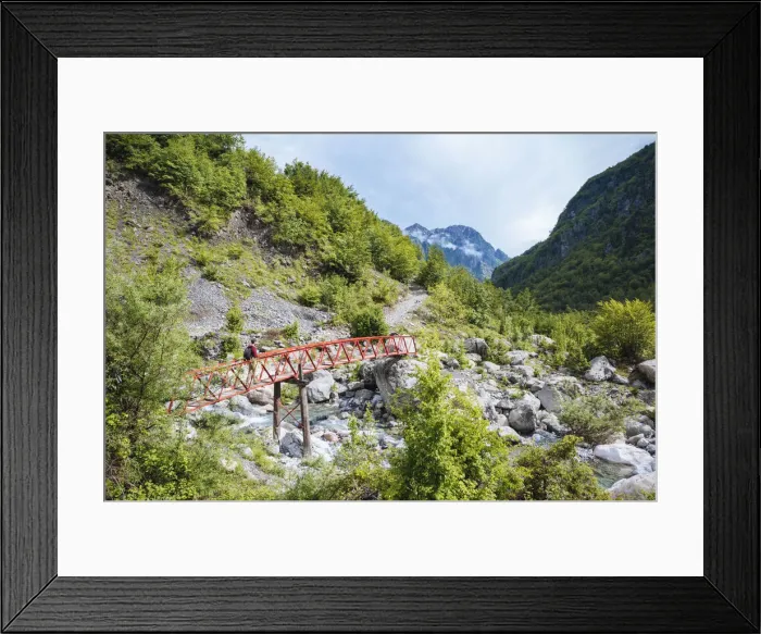 Framed Print : Theth, The Accursed Mountains, Albania Framed Print : Theth, The Accursed Mountains, Albania