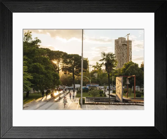 Framed Print : Tirana, Albania Framed Print : Tirana, Albania
