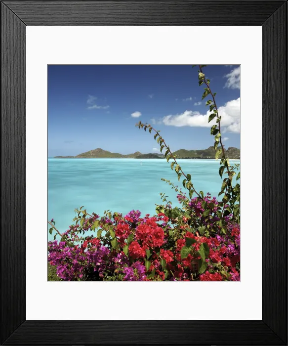 Framed Print : Coco Bay, Antigua, Caribbean, West Indies Framed Print : Coco Bay, Antigua, Caribbean, West Indies